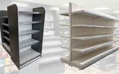 قفسه فروشگاهی وسط